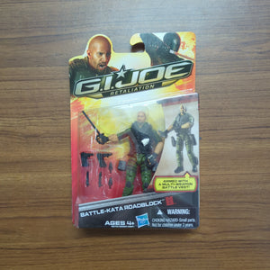 2012 Hasbro G.I. Joe Retaliation Battle-Kata Roadblock Figure The Rock FRENLY BRICKS - Open 7 Days