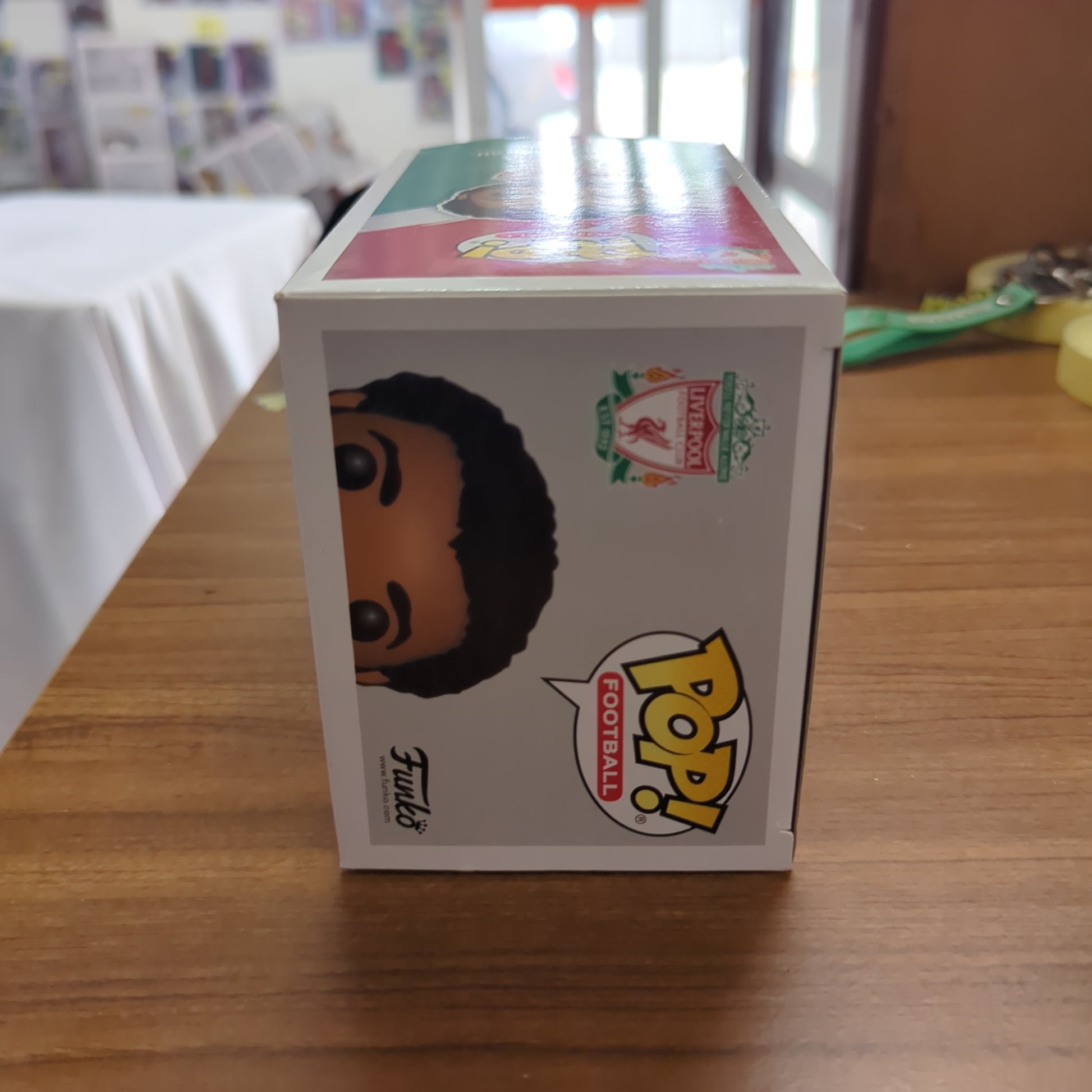 Funko POP! Football: Liverpool- Mohamed Salah #08 FRENLY BRICKS - Open 7 Days