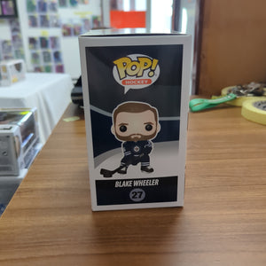 Funko NHL Hockey Pop Vinyl - BLAKE WHEELER Winnipeg Jets #27 2018 FRENLY BRICKS - Open 7 Days