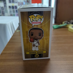 Pop! Vinyl - Basketball NBA Sports Legends San Antonio Spurs George Gervin 105 FRENLY BRICKS - Open 7 Days