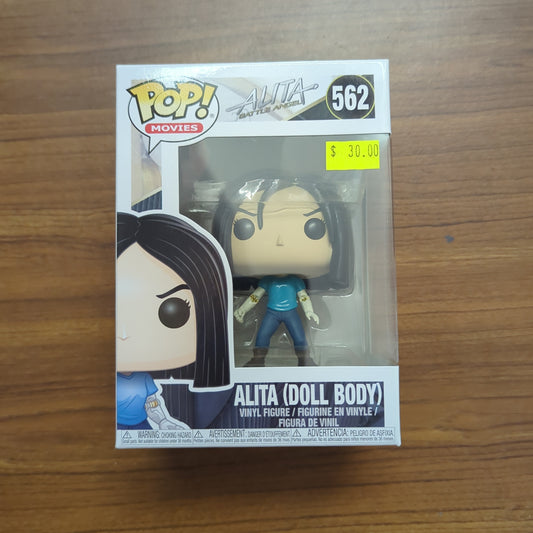 Funko Pop - Alita Battle Angel - Alita Doll Body #562 FRENLY BRICKS - Open 7 Days