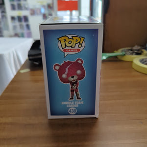 Fortnite Cuddle Team Leader Pop! Vinyl Figure #430 FRENLY BRICKS - Open 7 Days