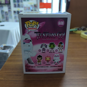 FUNKO POP TEEN TITANS GO BEAR FLOCKED EXCLUSIVE  608 FRENLY BRICKS - Open 7 Days