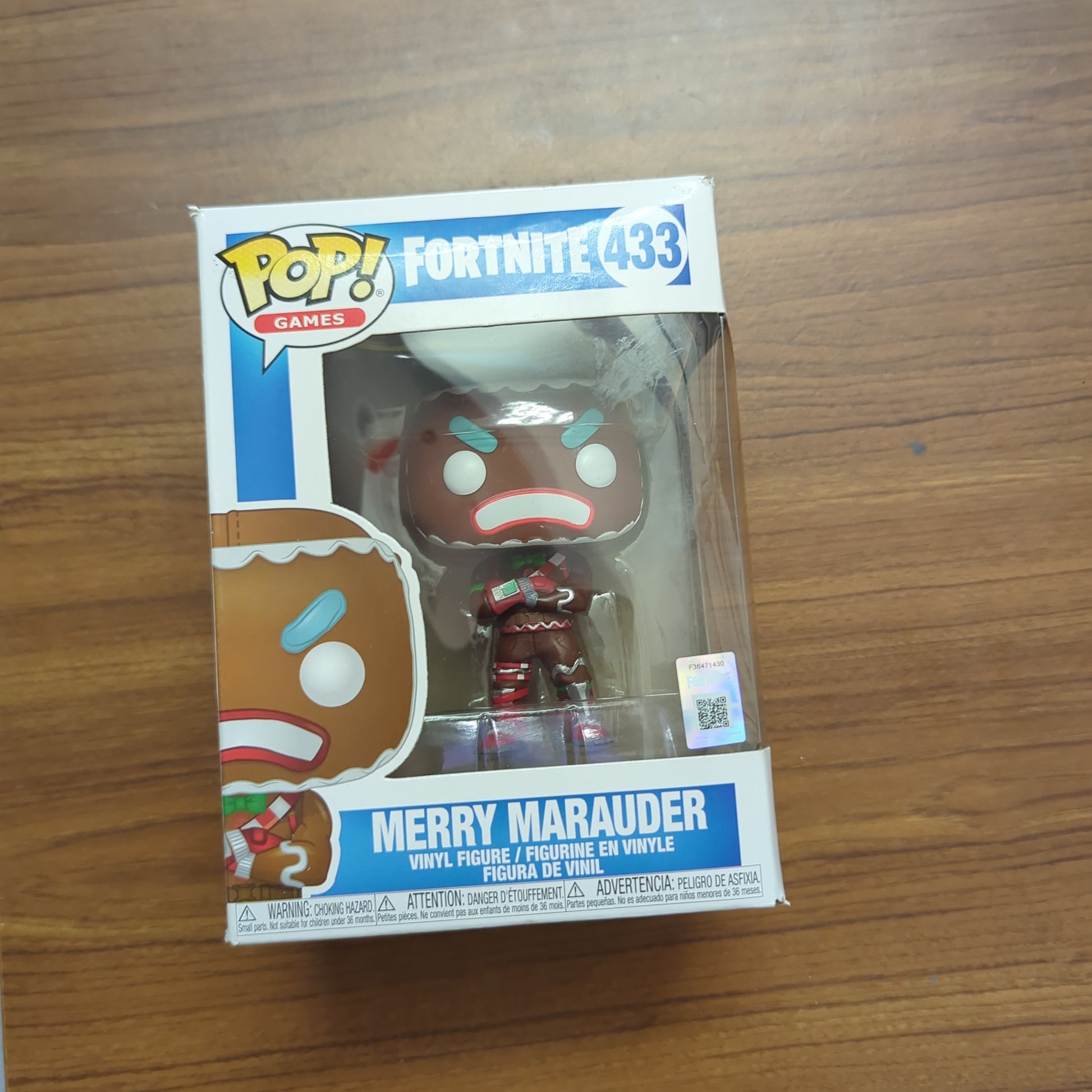 Fortnite - Merry Marauder Pop! Vinyl Figure 433 *box damage* FRENLY BRICKS - Open 7 Days