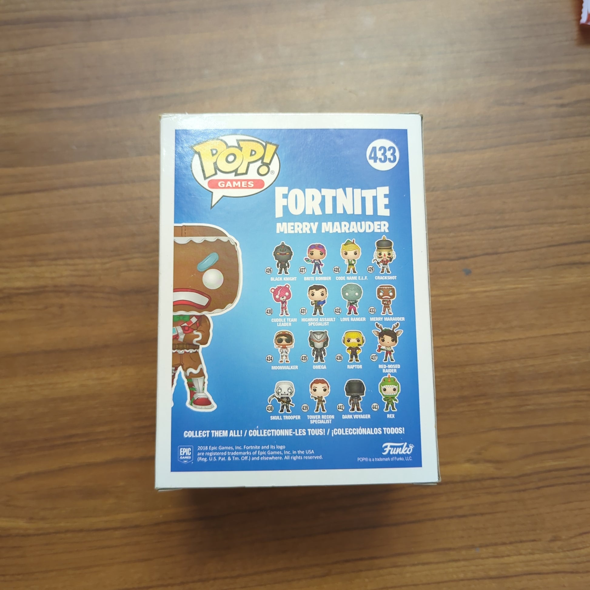 Fortnite - Merry Marauder Pop! Vinyl Figure 433 *box damage* FRENLY BRICKS - Open 7 Days