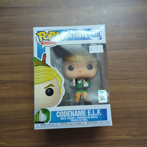 Funko Pop! Games Codename E.L.F - Fortnite Vinyl Figure #428 FRENLY BRICKS - Open 7 Days