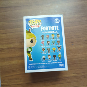 Funko Pop! Games Codename E.L.F - Fortnite Vinyl Figure #428 FRENLY BRICKS - Open 7 Days