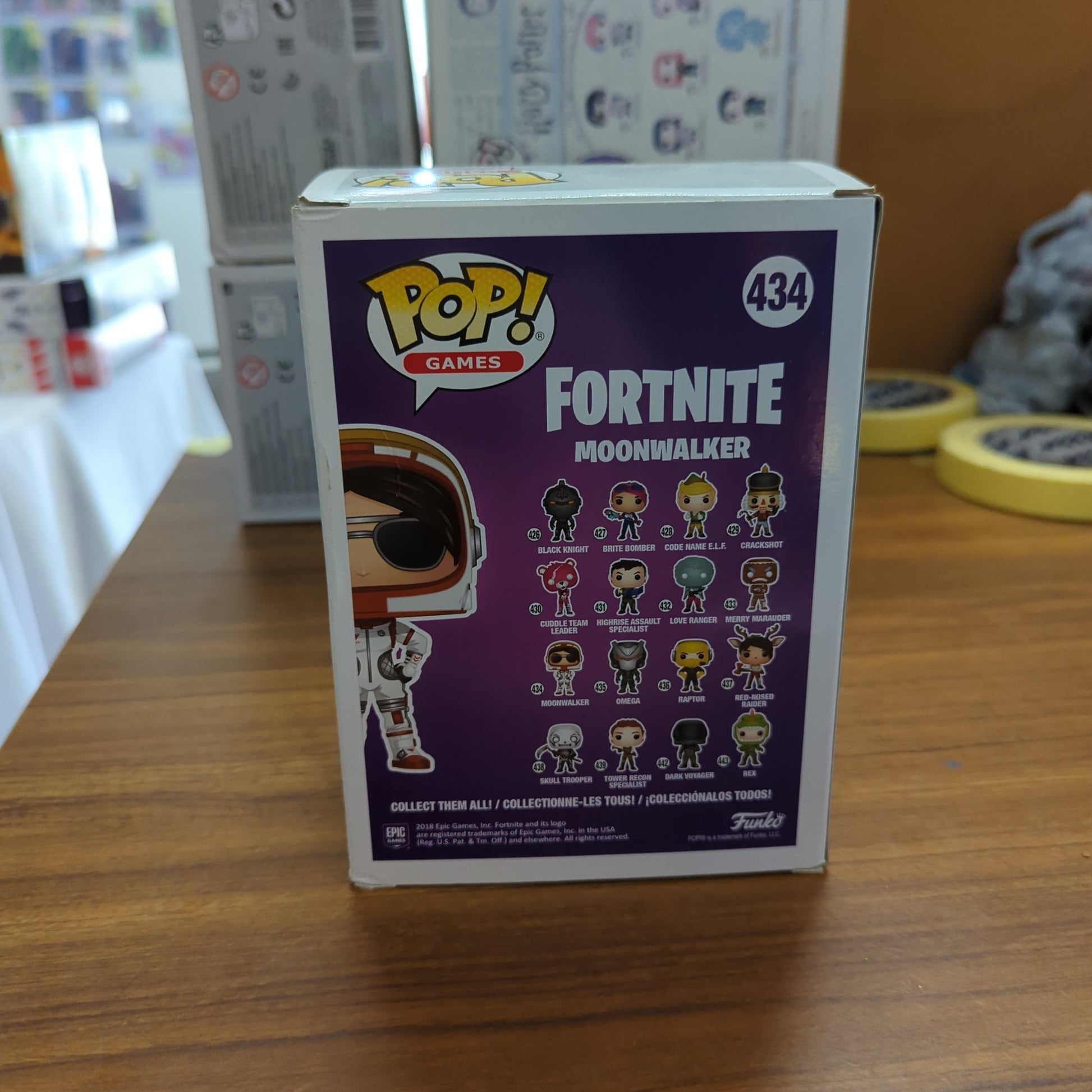 Fortnite - Moonwalker Pop! Vinyl Figure #434 FRENLY BRICKS - Open 7 Days