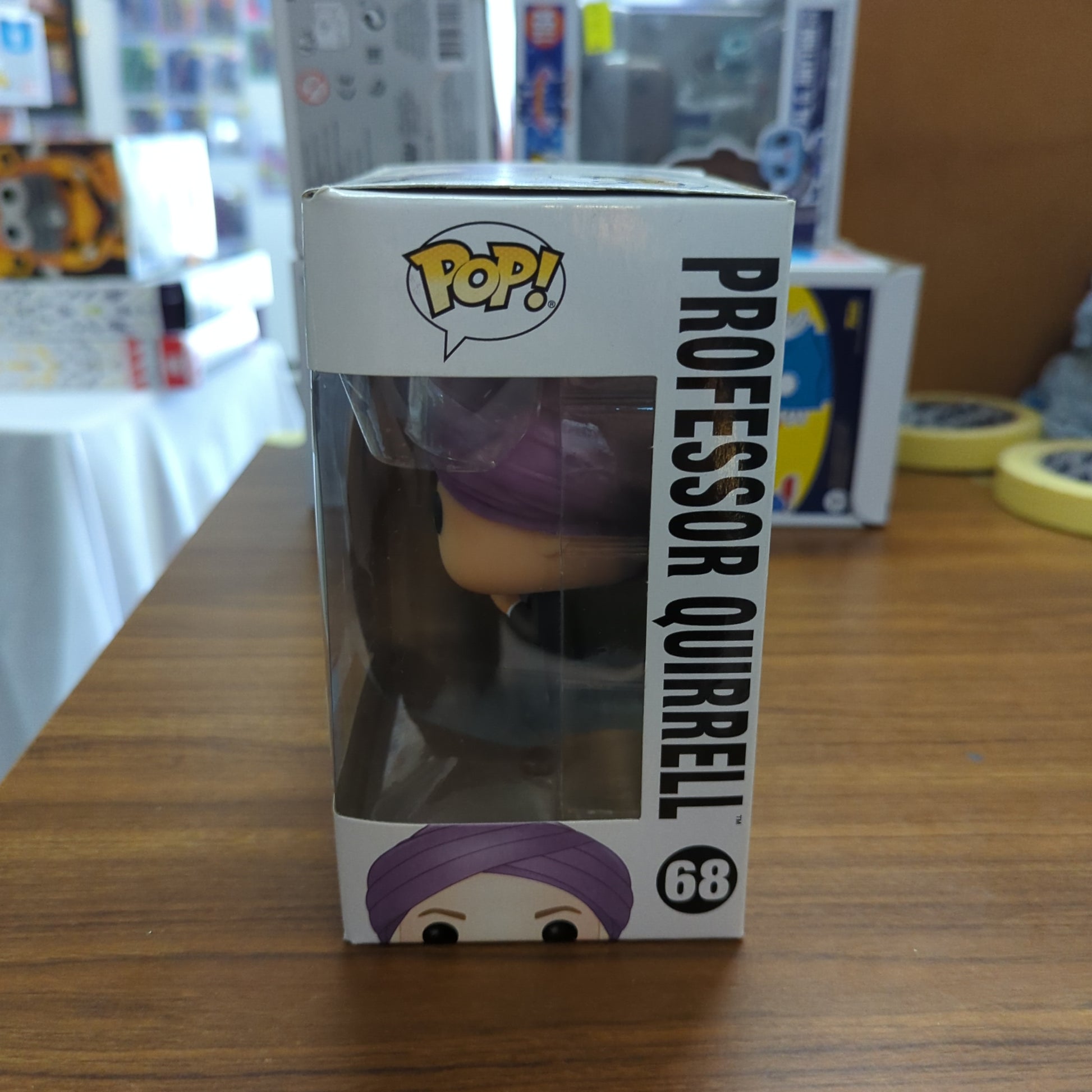 Professor Quirrell Harry Potter #68 Funko pop! vinyl RARE EXCLUSIVE FALL 2018 FRENLY BRICKS - Open 7 Days