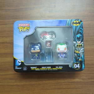 Funko Pop Pocket Tins Batman # 04 Batman Harley Quinn The Joker Vinyl Figure FRENLY BRICKS - Open 7 Days