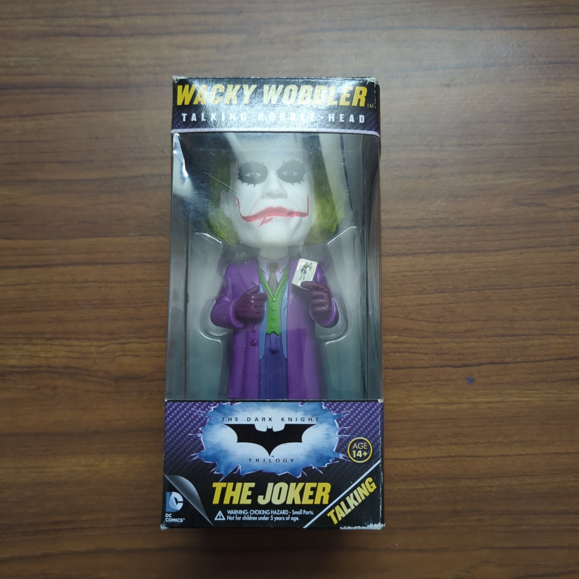 Funko - Joker Wacky Wobbler - Talking Bobble Head - Dark Knight - Heath Ledger loose plastic FRENLY BRICKS - Open 7 Days