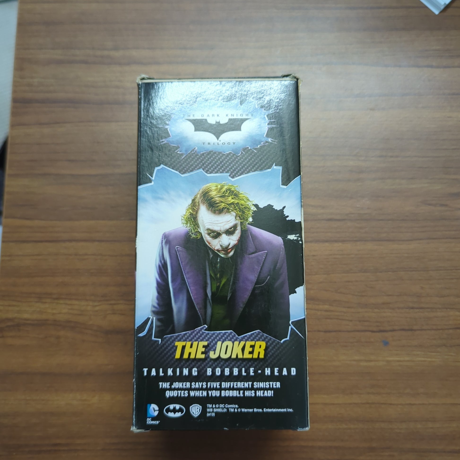 Funko - Joker Wacky Wobbler - Talking Bobble Head - Dark Knight - Heath Ledger loose plastic FRENLY BRICKS - Open 7 Days