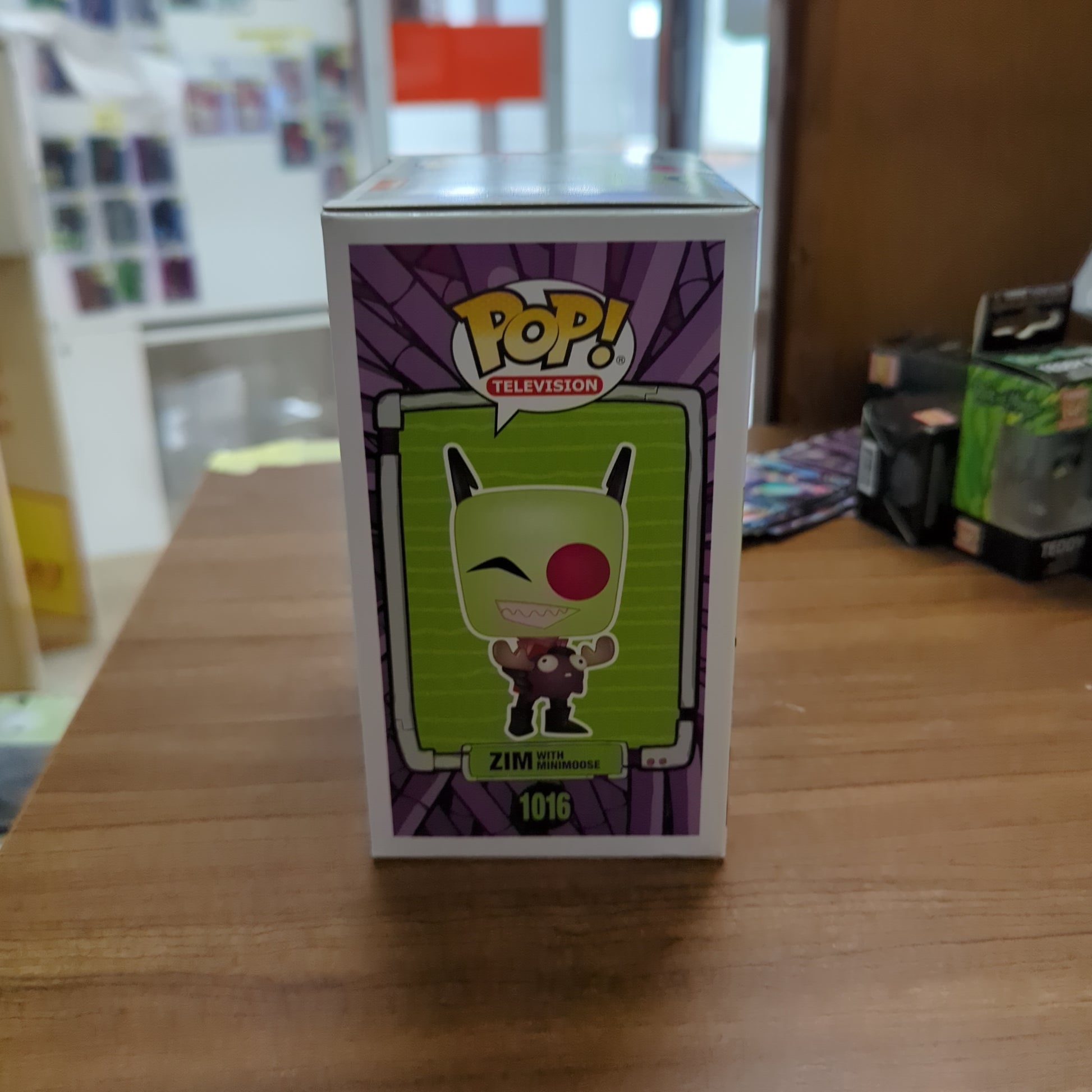 Funko POP! Invader Zim #1016 Zim With Minimoose 2020 Summer Convention FRENLY BRICKS - Open 7 Days