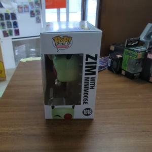 Funko POP! Invader Zim #1016 Zim With Minimoose 2020 Summer Convention FRENLY BRICKS - Open 7 Days