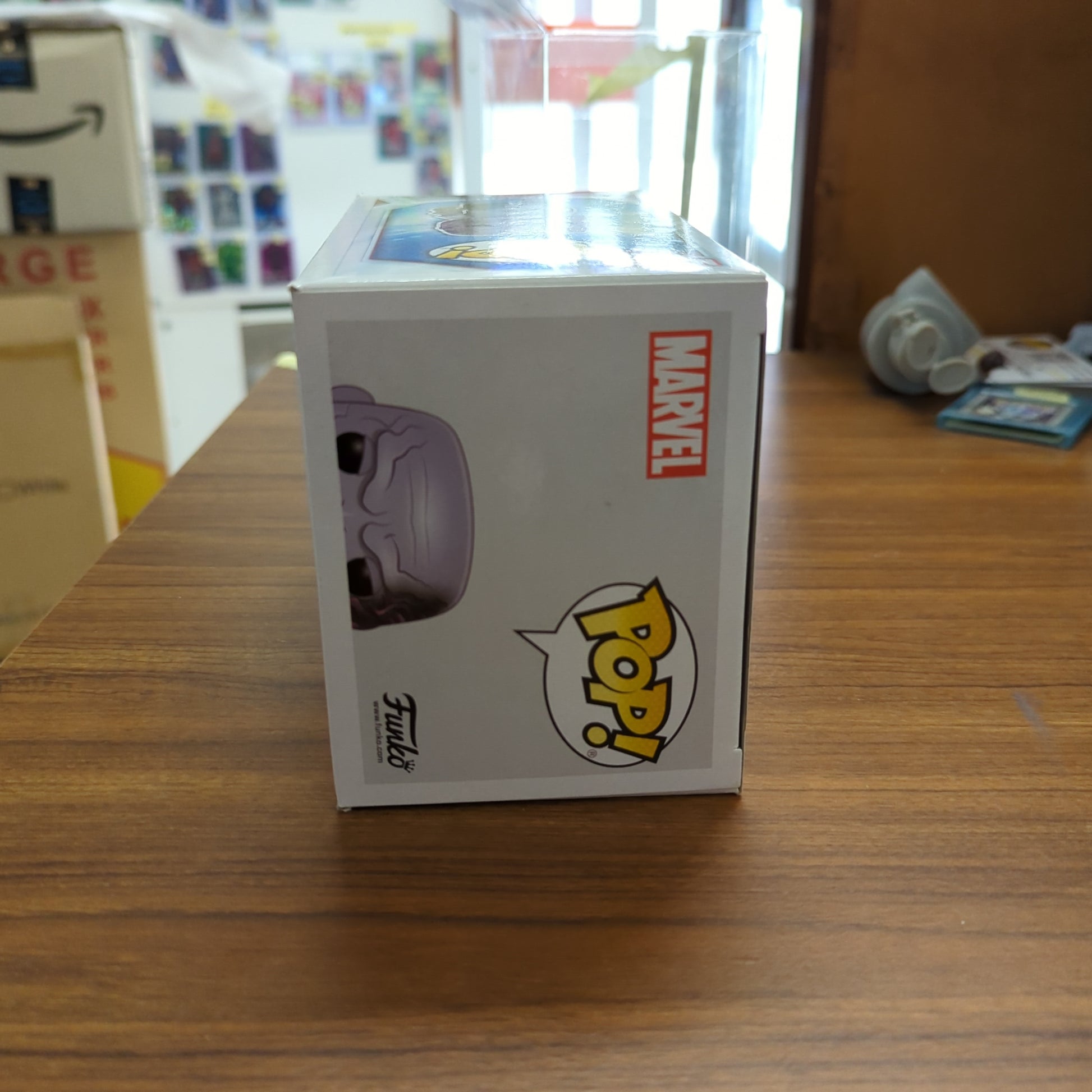 Avengers 4: Endgame - Thanos with Magnetic Arm ECCC 2020 Exclusive Pop! Vinyl 592 FRENLY BRICKS - Open 7 Days