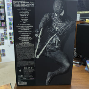 Hot Toys Spider-Man 3 - black suit ver. Sideshow Sealed in hox FRENLY BRICKS - Open 7 Days