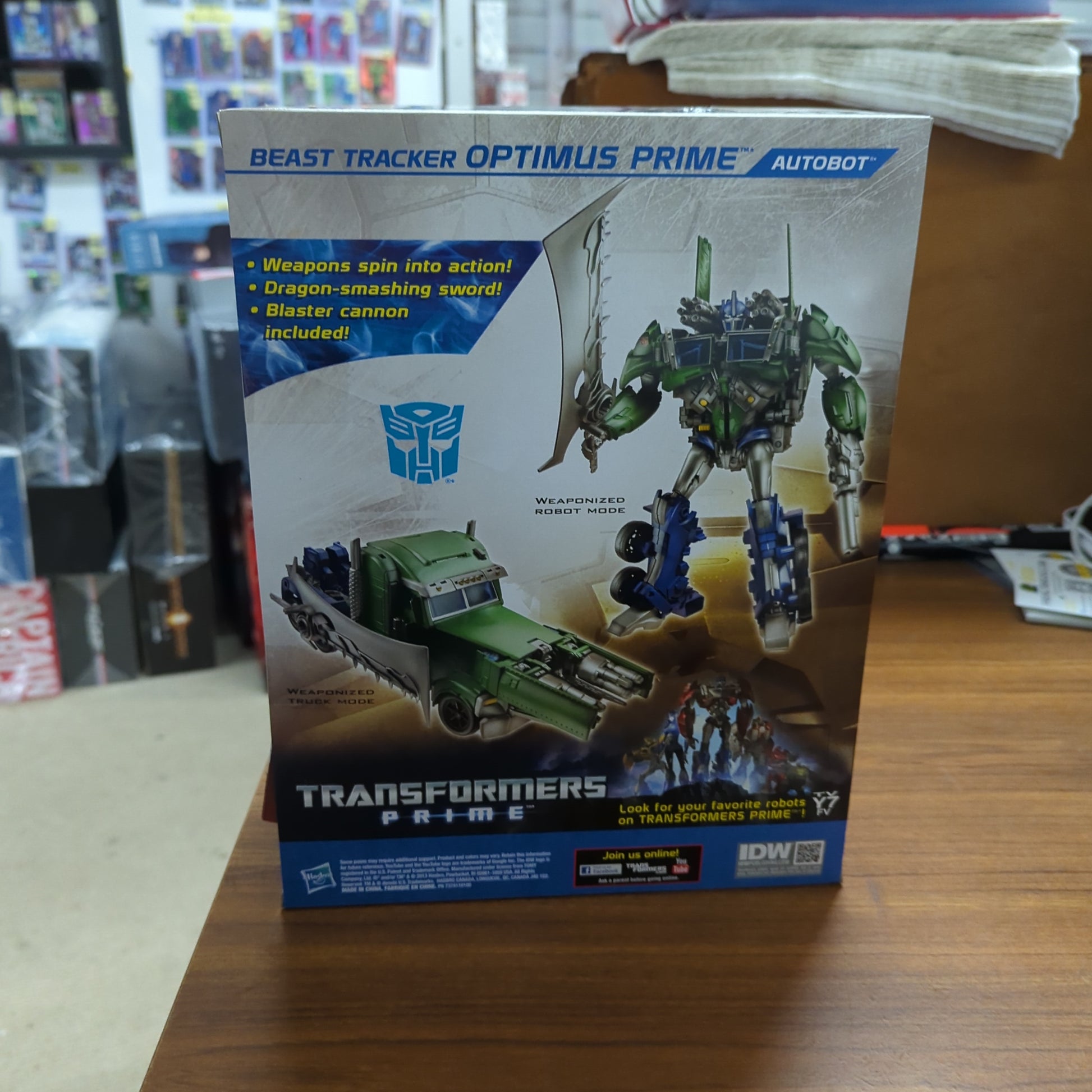 TRANSFORMERS Prime Voyager Class Beast Hunters Optimus Prime Autobot Leader FRENLY BRICKS - Open 7 Days