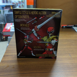 SH Figuarts Mighty Morphin Power Rangers Armored Red Ranger Bandai NRFP FRENLY BRICKS - Open 7 Days