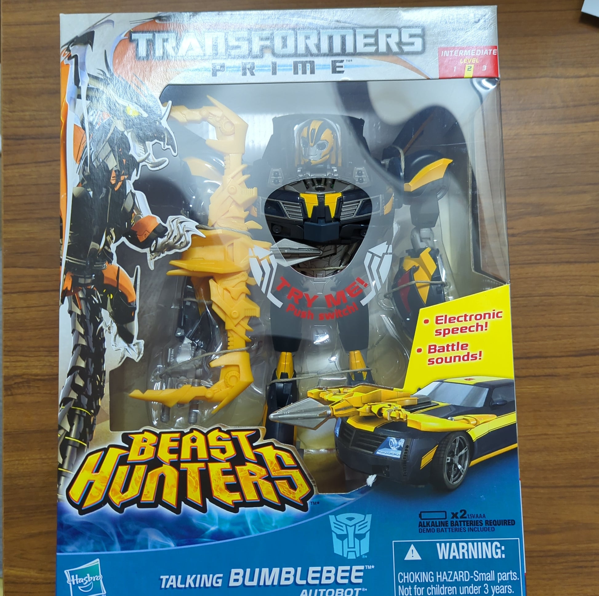 Transformers Prime Beast Hunters Talking Bumblebee Action Figure FRENLY BRICKS - Open 7 Days