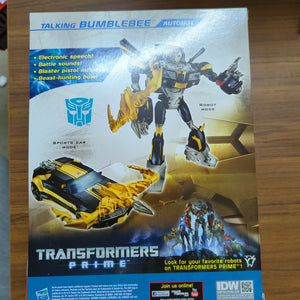 Transformers Prime Beast Hunters Talking Bumblebee Action Figure FRENLY BRICKS - Open 7 Days