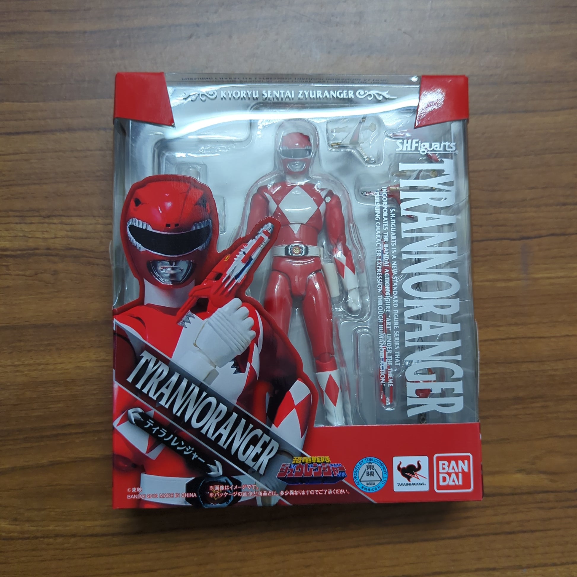 S.H. Figuarts Power Rangers TyranoRanger (Red Ranger) Japanese Action Figure FRENLY BRICKS - Open 7 Days