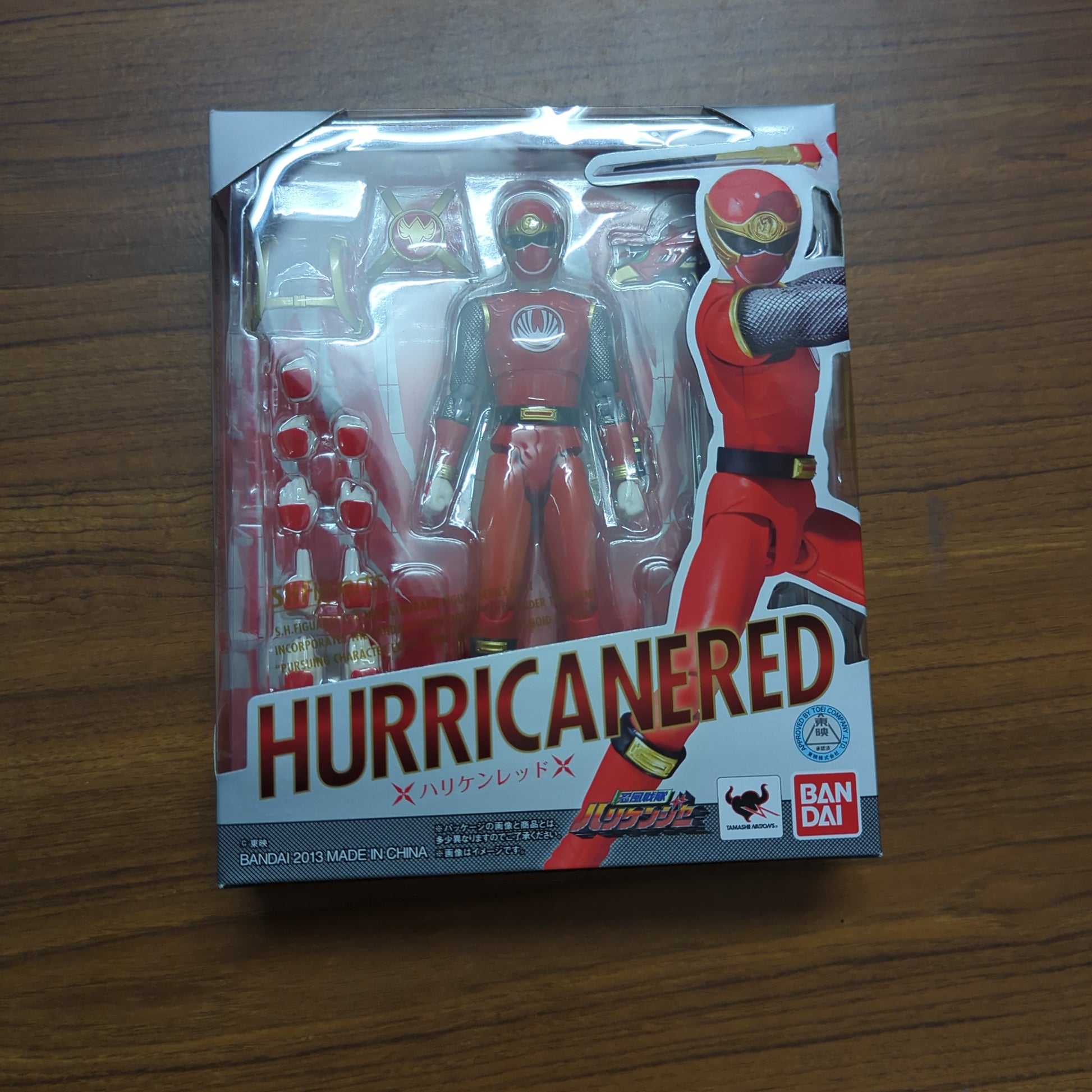 S.H. Figuarts Hurricane Red : Ninpuu Sentai Hurricaneger NEW From Japan FRENLY BRICKS - Open 7 Days