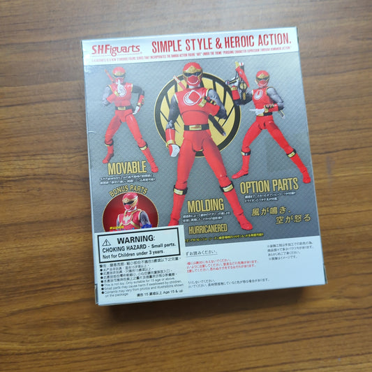 S.H. Figuarts Hurricane Red : Ninpuu Sentai Hurricaneger NEW From Japan FRENLY BRICKS - Open 7 Days