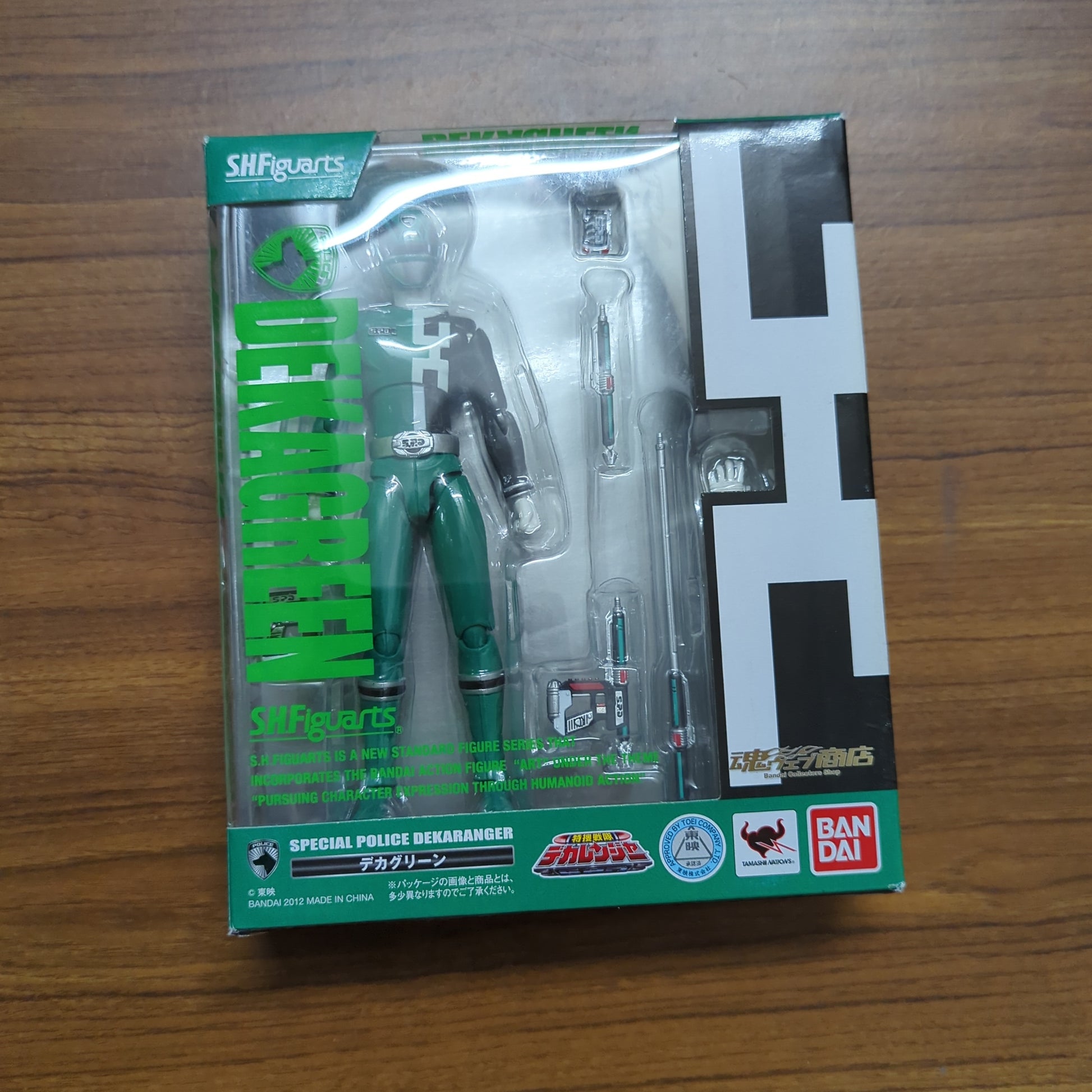 S.H.Figuarts Tokusou Sentai Dekaranger DEKA GREEN Action Figure BANDAI Japan FRENLY BRICKS - Open 7 Days