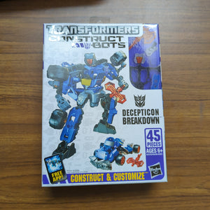 Construct-Bots BREAKDOWN Scout Class Transformers E1:08 Hasbro 2013 FRENLY BRICKS - Open 7 Days