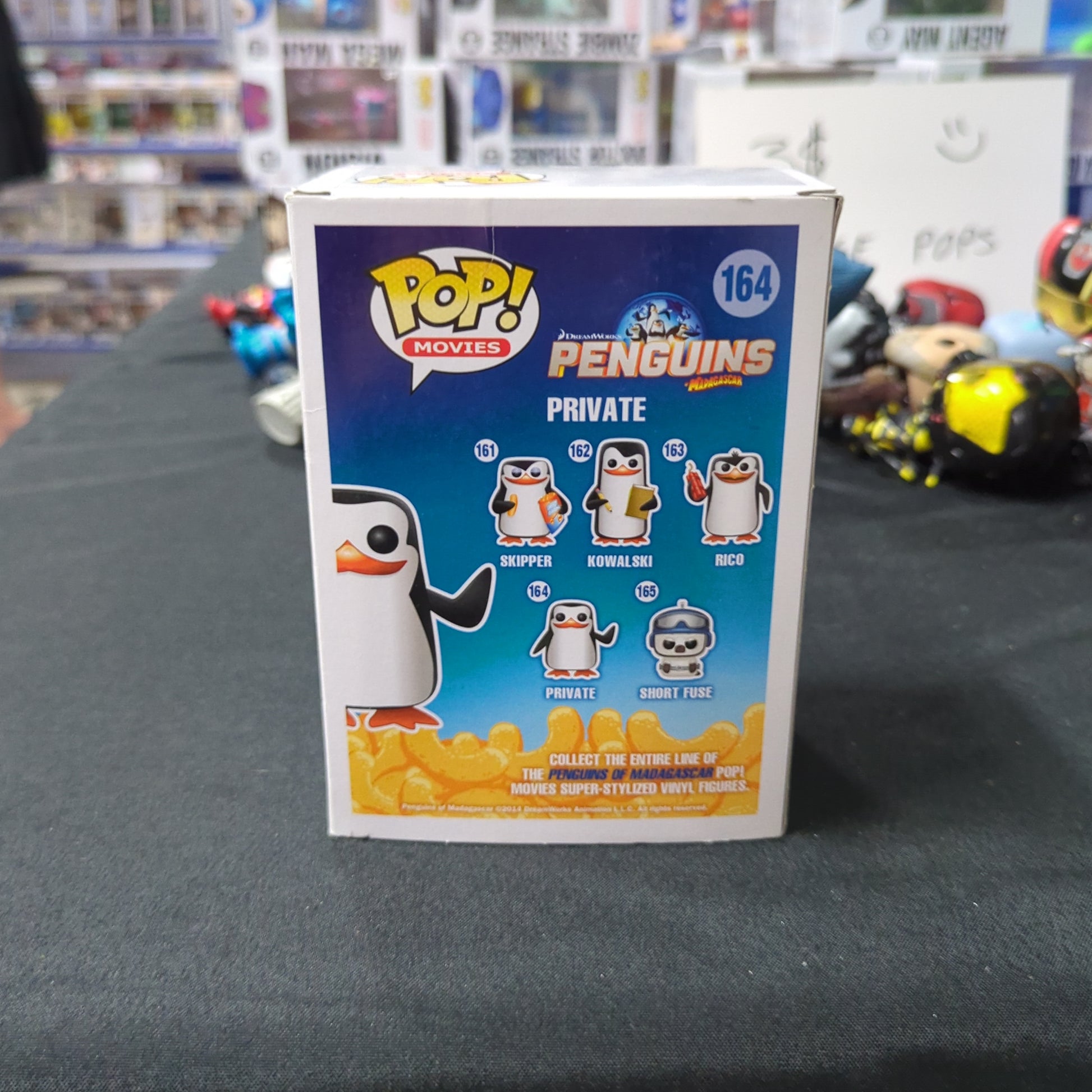 Funko POP Vinyl - Movies - Penguins - Private - #164 FRENLY BRICKS - Open 7 Days