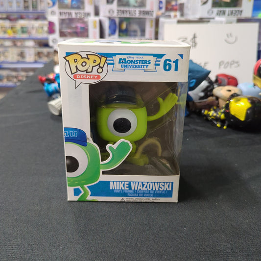 Funko Pop! Disney Pixar Monster University - Mike Wazowski #61 Vinyl Figure FRENLY BRICKS - Open 7 Days