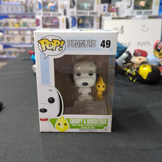 Funko POP! Animation Peanuts Snoopy & Woodstock #49 Vinyl Figure FRENLY BRICKS - Open 7 Days