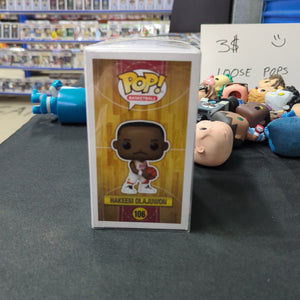 NBA Basketball Houston Rockets Hakeem Olajuwon Pop! Vinyl Figure #106 FRENLY BRICKS - Open 7 Days