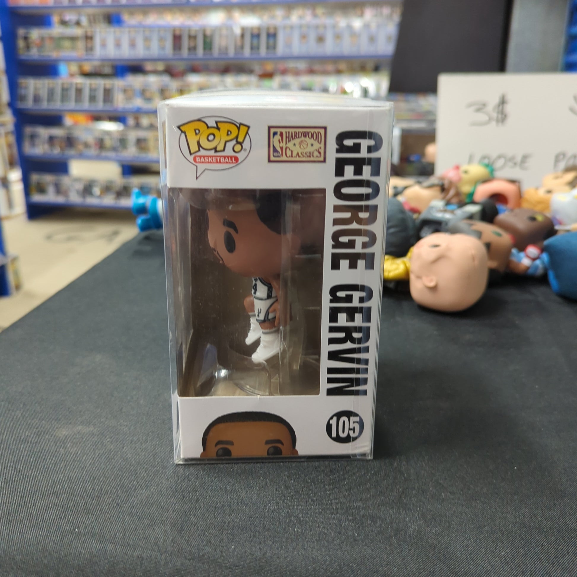 Pop! Vinyl - Basketball NBA Sports Legends San Antonio Spurs George Gervin Home FRENLY BRICKS - Open 7 Days