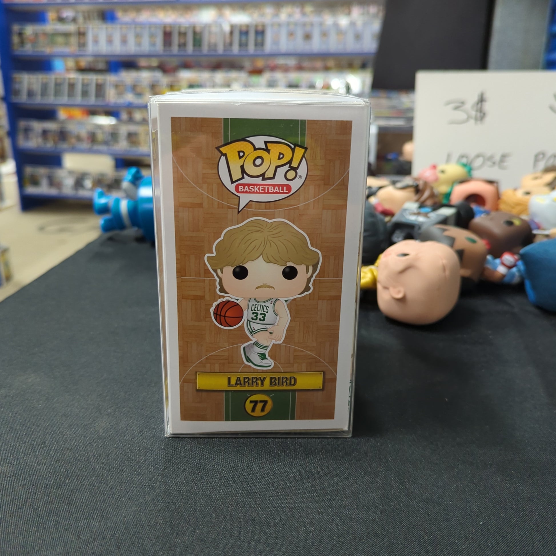 NBA Basketball Legends - Larry Bird (Boston Celtics Home) Pop! Vinyl FRENLY BRICKS - Open 7 Days