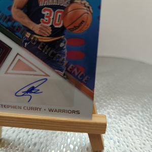 PANINI 2021-2022 Recon AUTO signed /35 Warriors Numbered Steph Curry FRENLY BRICKS - Open 7 Days