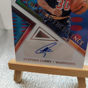 PANINI 2021-2022 Recon AUTO signed /35 Warriors Numbered Steph Curry FRENLY BRICKS - Open 7 Days