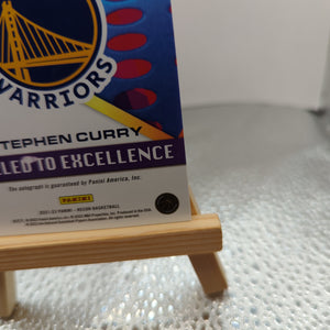 PANINI 2021-2022 Recon AUTO signed /35 Warriors Numbered Steph Curry FRENLY BRICKS - Open 7 Days