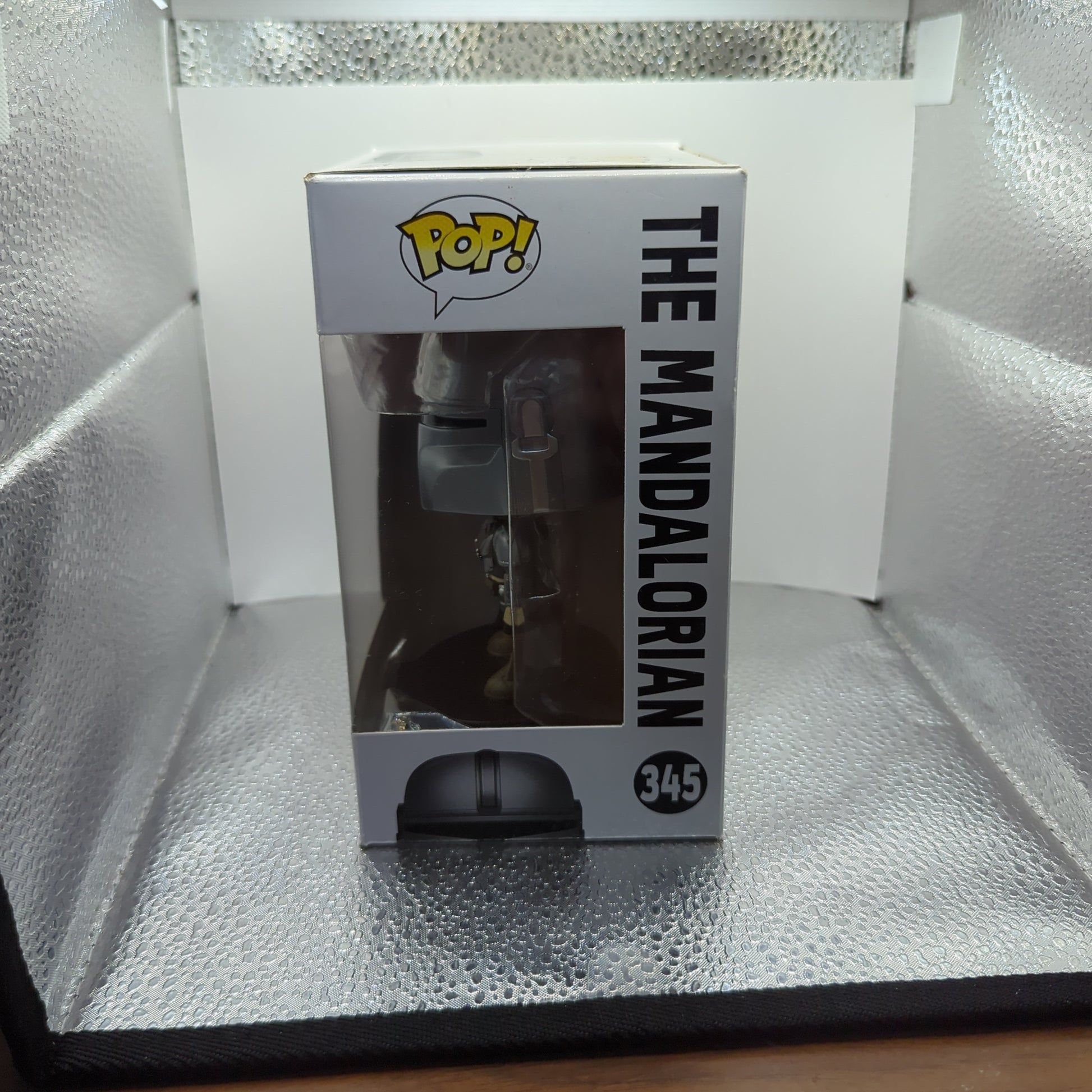 Star Wars: The Mandalorian Pose Metallic Pop! Vinyl Figure #345 FRENLY BRICKS - Open 7 Days