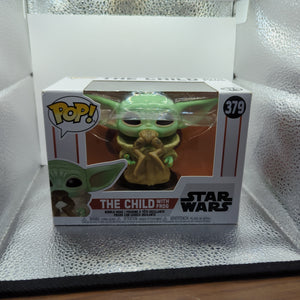 Star Wars The Child with Frog Pop! Vinyl Figure #379 Funko Mandalorian FRENLY BRICKS - Open 7 Days