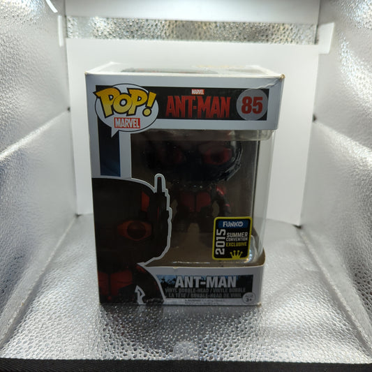 Ant-Man Funko Pop Blackout Marvel #85 2015 San Diego Comic Con FRENLY BRICKS - Open 7 Days