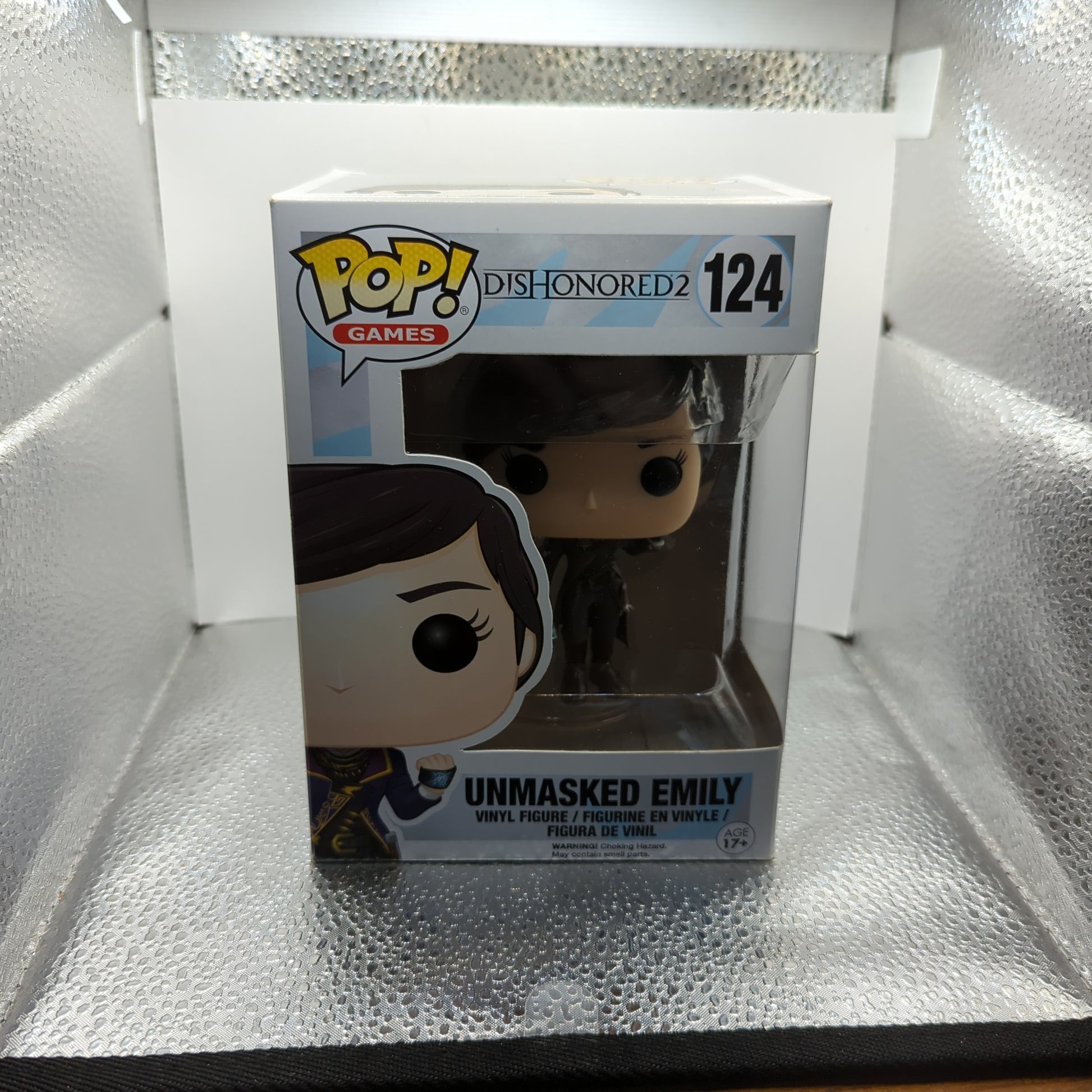 Dishonored 2 - Unmasked Emily Pop! Vinyl Figure 124 FRENLY BRICKS - Open 7 Days