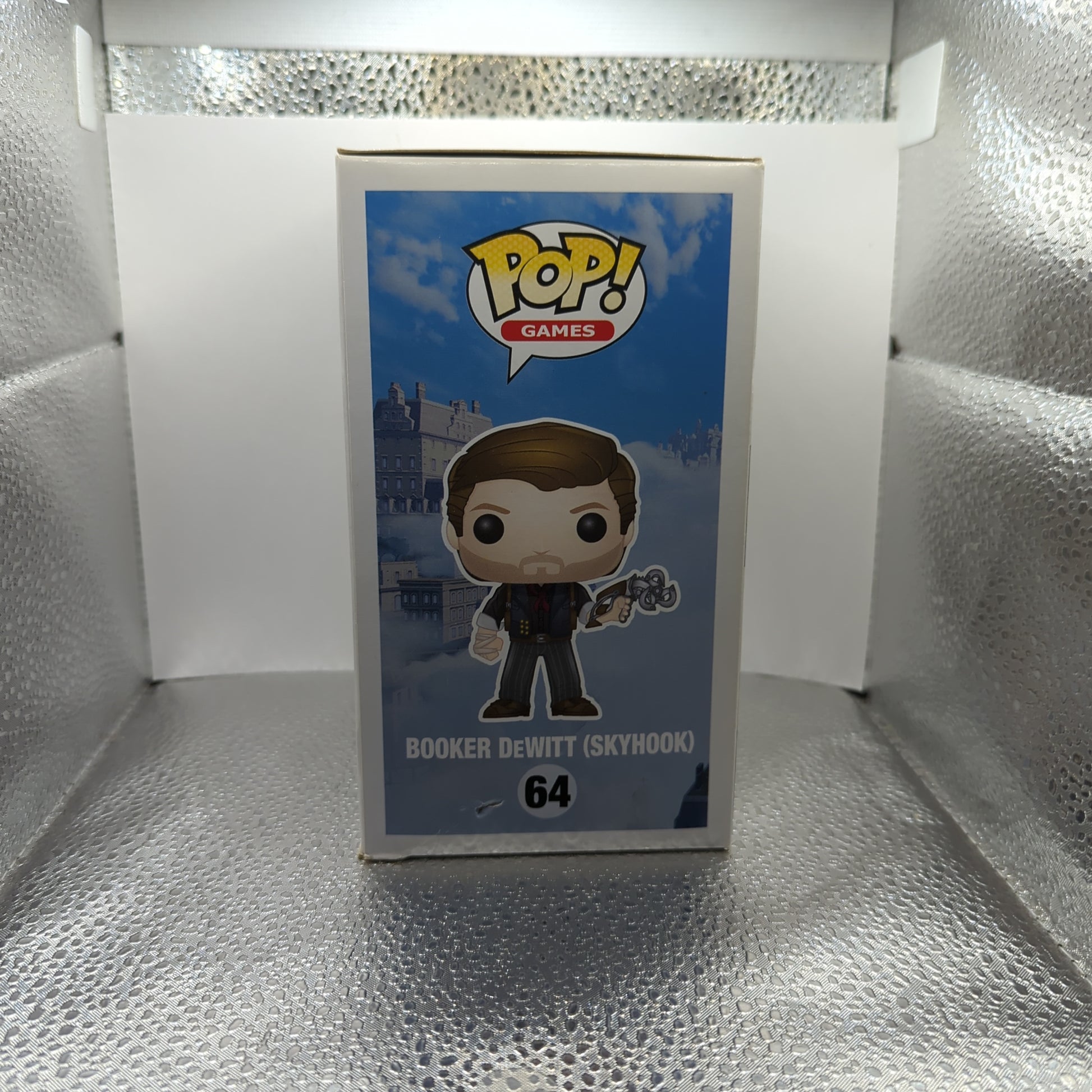 Booker DeWitt Skyhook Pop 64 - Bioshock Infinite Funko Pop! Vinyl 2015 Vaulted FRENLY BRICKS - Open 7 Days