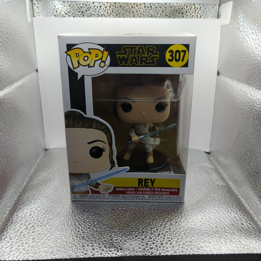 Rey 307 ~ Star Wars: Rise of Skywalker ~ Funko Pop Vinyl FRENLY BRICKS - Open 7 Days