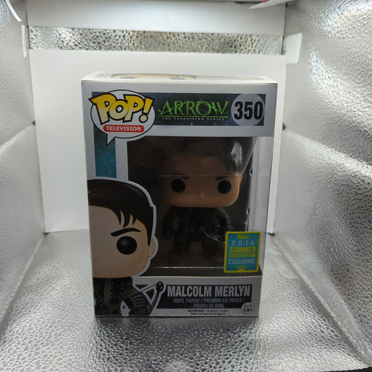 Arrow The Television Series - Malcolm Merlyn #350 - Exclusive Funko Pop! Vinyl FRENLY BRICKS - Open 7 Days