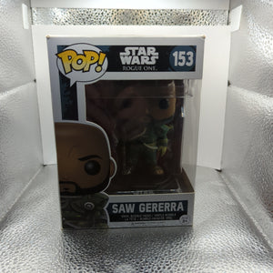 Star Wars: Rogue One - Saw Gererra Pop! Vinyl Figure Funko 153 FRENLY BRICKS - Open 7 Days