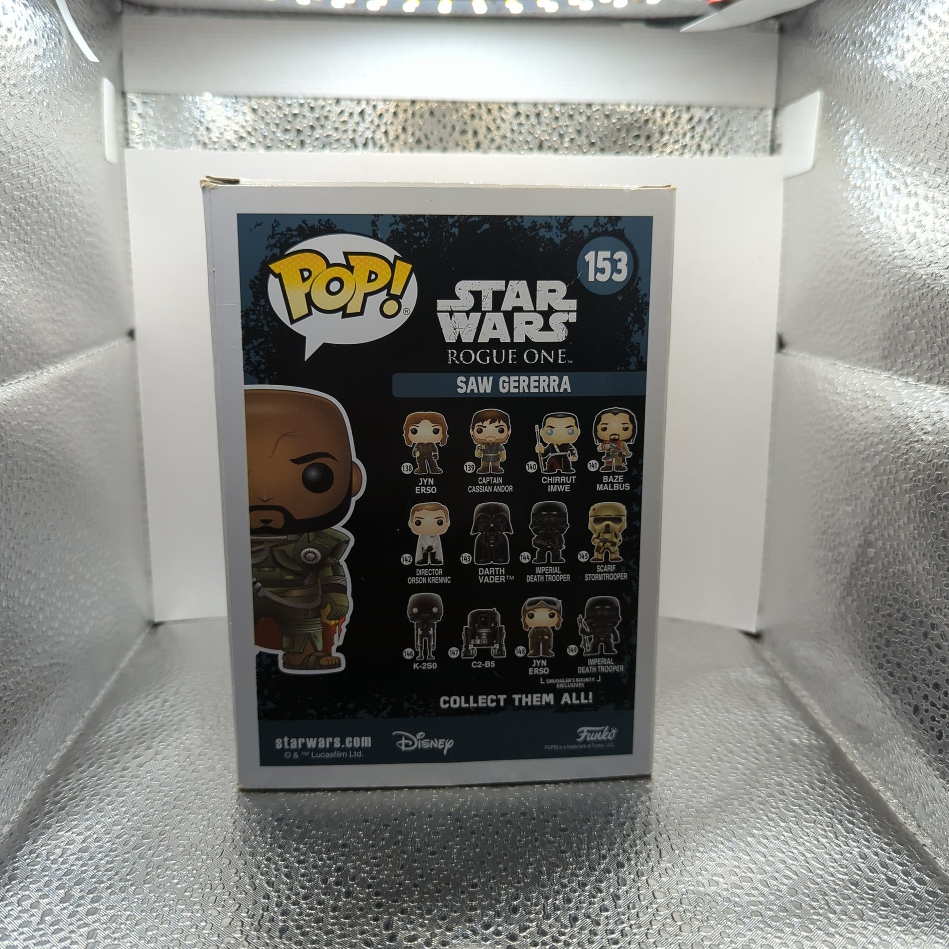 Star Wars: Rogue One - Saw Gererra Pop! Vinyl Figure Funko 153 FRENLY BRICKS - Open 7 Days