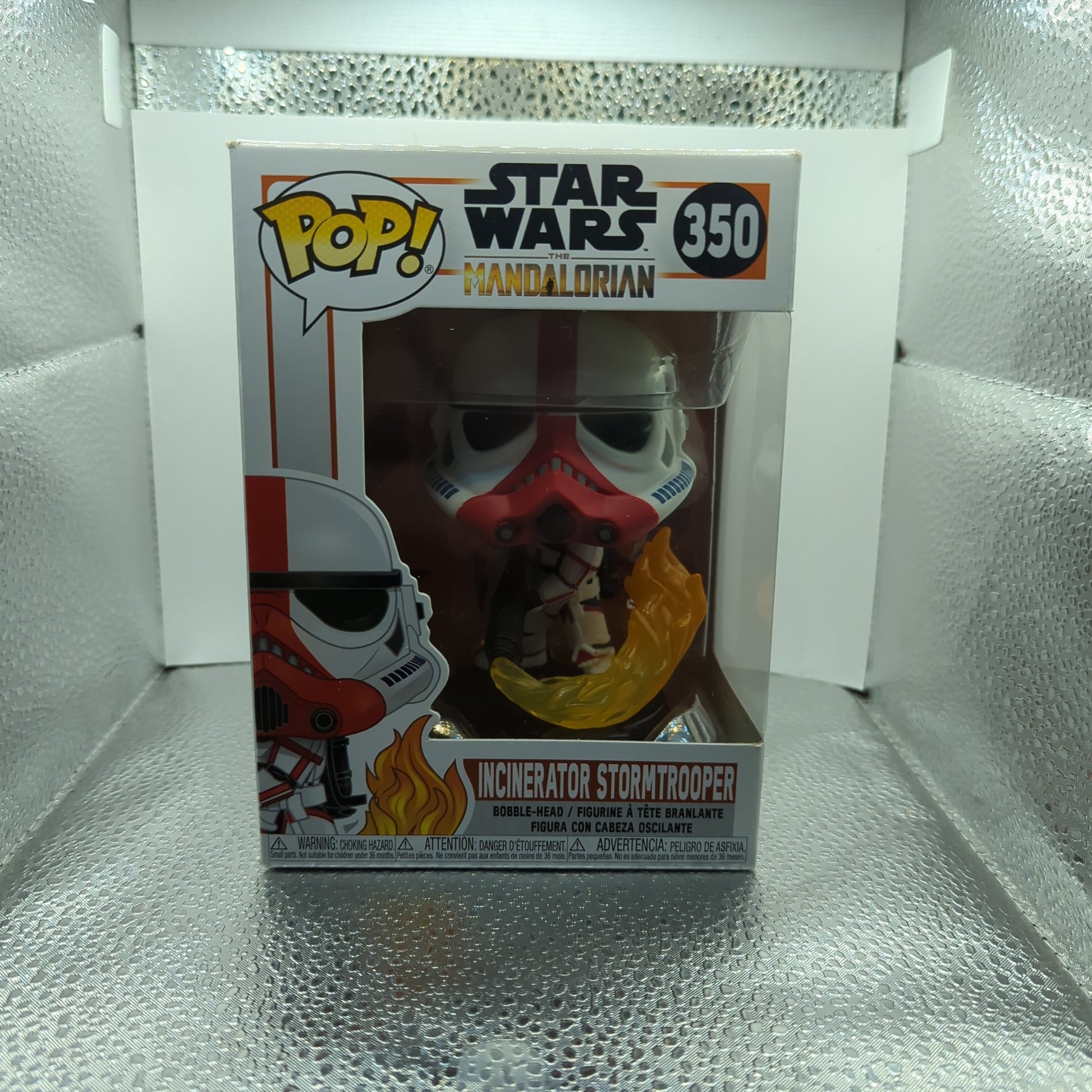 Star Wars: The Mandalorian Incinerator Stormtrooper Pop! Vinyl Figure #350 FRENLY BRICKS - Open 7 Days