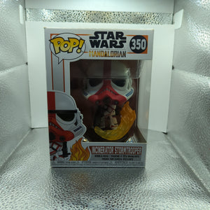 Star Wars: The Mandalorian Incinerator Stormtrooper Pop! Vinyl Figure #350 FRENLY BRICKS - Open 7 Days