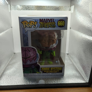 Funko pop Marvel Zombies 660 Zombie Mysterio Bobble Head FRENLY BRICKS - Open 7 Days